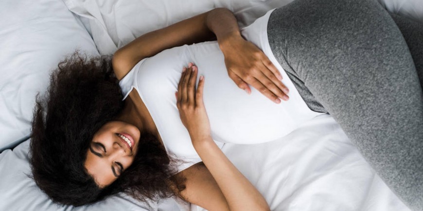 Можно ли при беременности спать на спине 